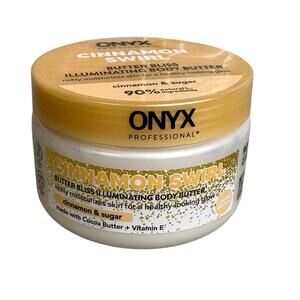 ONYX Professional Butter Bliss Illuminating Body Butter, Cinnamon Swirl, 7.76 oz